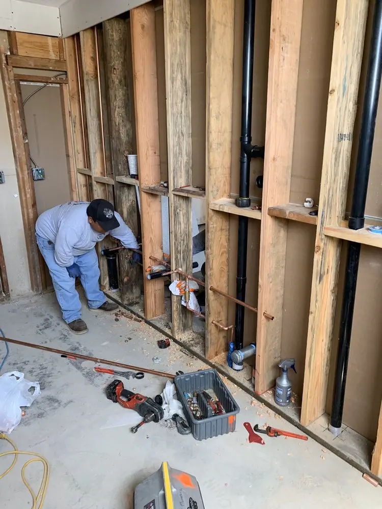 Commercial rough-in plumbing for Trenchless Sewer Repair in Highland Acres